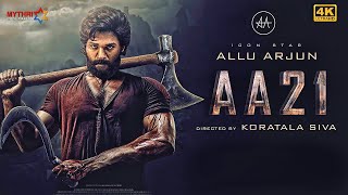 AA21  Allu Arjun Pooja Hegde New Released Action Movie  South Indian Hindi Dubbed Full Movie 2023 [upl. by Irish]