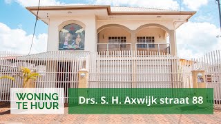 Drs S H Axwijk straat 88 • 275 m² hoogbouwwoning te Rainville  Paramaribo Suriname [upl. by Aisenat]