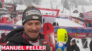 Ski Alpin Mens Slalom Adelboden 2run Highlights 2024 [upl. by Tap805]