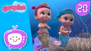 🌈 FULL Episodes 🌈 BLOOPIES 🧜‍♂️💦 SHELLIES 🧜‍♀️💎 CARTOONS for KIDS in English [upl. by Annaer277]