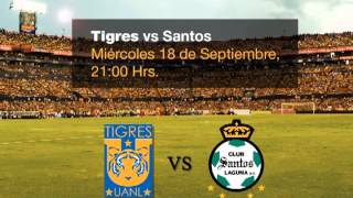 Juntos en un nuevo torneo Tigres Vs Santos en Copa MX [upl. by Aihsram]