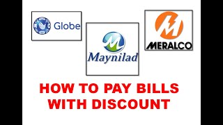 HOW TO PAY BILLS WITH CASHBACK OR DISCOUNT [upl. by Holey]