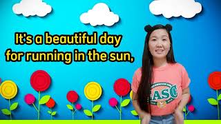 Kindergarten Moving Up Song  Its A Beautiful Day by Teacher Wellyn ❤️ [upl. by Jemmy]