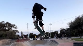 90sec  the local 🛹🎥 pov skateboarding skateboard gorpro fun kids kickflip kids local [upl. by Yaras744]