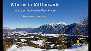 Mittenwald  Spaziergänge im Winter [upl. by Eibbil484]