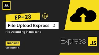 How to Upload Any File in Expressjs  Complete Backend Tutorial [upl. by Margetts6]