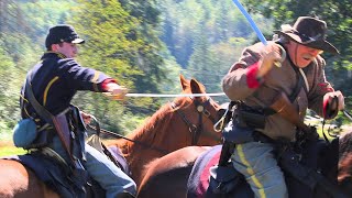 Civil War Reenactments in Mossyrock 2024 [upl. by Accalia]