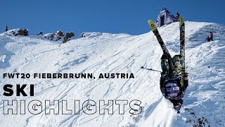 FWT20 Fieberbrunn Austria  Ski Highlights [upl. by Iams]