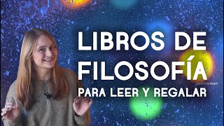 Libros de filosofía para leer y regalar  Dra Ana Minecan [upl. by Eetnahs]