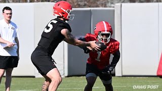 Riding Home UGA Football Spring Practice Observations  First Look at Trevor Etienne [upl. by Gwennie]