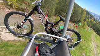 Drammen bike park  NM løypa og Flyt løypa [upl. by Akcinahs]