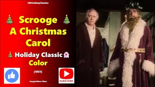 Scrooge 🎄 A Christmas Carol 🎄 Alastair Sim HD [upl. by Ahsaetan]