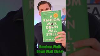 One Minute Book Review Random Walk Down Wall Street by Burton Malkiel📚🗽randomwalk bookreview [upl. by Akamahs949]