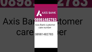 Axis Bank customer care number Axis Bank credit card customer care numberaxisbank [upl. by Akkire]