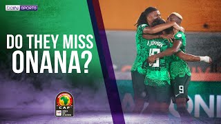 AFCON 2023 HIGHLIGHTS Do they miss André Onana A mistake by Ondoa gives Nigeria the lead 😲 [upl. by Novj]