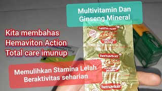 Hemaviton Action  Multivitamin  Meningkatkan stamina  memulihkan energi  Kelelahan aktifitas [upl. by Mariana201]