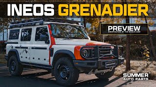 NEW UPGRADES CAR ACCESSORIES FOR INEOS GRENADIER [upl. by Ahtiuqal]