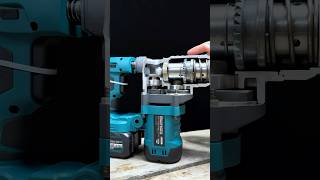 How the Rotary Hammer Drill’s Gears MoveAn Inside Look at the Mechanism powertools hammerdrill [upl. by Ytsim]