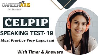 Celpip Speaking Mock Test  19 With Sample Answers  Celpip Speaking Practice Test [upl. by Asilim]