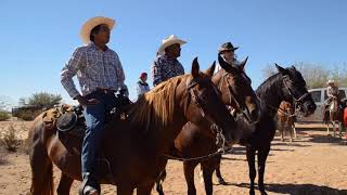 Cabalgata a Quitovac Sonora tohono oodham [upl. by Eidac93]