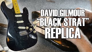 David Gilmour Black Strat Replica by MCG [upl. by Hardan]