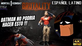 PEACEMAKER MENCIONA QUE ES MEJOR QUE BATMAN  Mortal Kombat 1 Español Latino [upl. by Ardnekan]