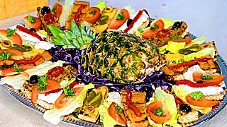 How To Make amp Decorate Vegan Appetisers  Canapes  Horderves Healthy Recipes [upl. by Bartolomeo]