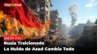 Terrible Revés Para Rusia Asad Huye de Siria y Occidente Gana La Partida  TheMXFam [upl. by Eiramaneet750]