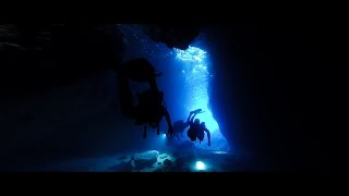 Cave diving Sardegna nurkowania jaskiniowe Sardynia [upl. by Ahsiuq538]