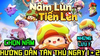 Nấm Lùn Tiến Lên  Hướng Dẫn Tân Thủ Ngày 1 Chọn Nấm Và Lưu Ý Chơi Game  Code Nấm Lùn Tiến Lên [upl. by Yrram]