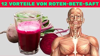 12 BESTE Vorteile von RoteBeteSaft für den menschlichen Körper  RoteBetegesundheit [upl. by Hogen]