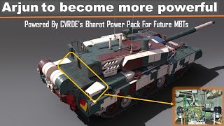 DRDO To Test 1500 HP Bharat Power Pack With Arjun Tank  Bharat power pack By CVRDE [upl. by Annai]