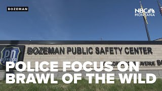 Bozeman police take extra precautions for Brawl of the Wild game [upl. by Euqininod]