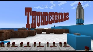 Thunderbirds  Thunderbirds Theme Minecraft Noteblocks [upl. by Petrine]