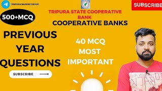 credit cooperative awareness  cooperative bank previous year questions and answers  PYQs [upl. by Auot]