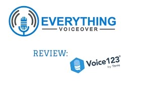 Review Voice123 Pay 2 Play Site for Voice Actor [upl. by Carrissa]