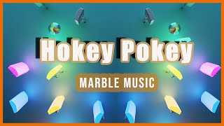 Full VersionHokey Pokey Marble Music marblemusic marbleasmr satisfying [upl. by Ahsinrac623]