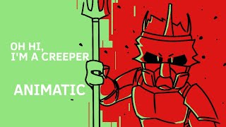 Oh Hi Im a Creeper  Awesamdude Dream SMP Animatic [upl. by Truc]