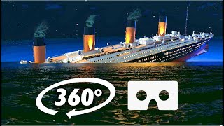 360° VR TITANIC SINKING  Virtual Reality Experience [upl. by Behnken487]