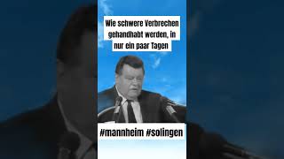 Handhabung Verbrechen deutschland politik mord messerattacke traurig franzjosefstrauß afd [upl. by Aihsatal]