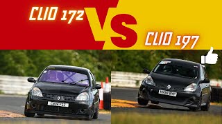 Clio 172 vs Clio 197 Blyton [upl. by Colwen]