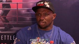 DILLIAN WHYTE SPEAKS ON COME FROM BEHIND KO WIN OVER DERECK CHISORA  WHYTE CHISORA 2 FULL PRESSER [upl. by Anirad]