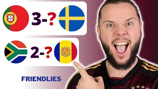 International Football Friendlies Predictions amp Betting Tips  Portugal vs Sweden [upl. by Mauralia]