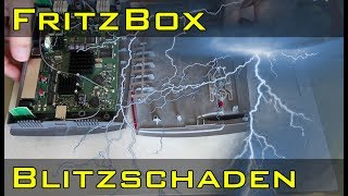 How To FritzBox 7390 BlitzschadenGewitterschaden Fix [upl. by Radcliffe]