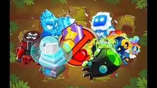 BTD6  Logs CHIMPS Round 200 with only 6 Towers [upl. by Shipman]