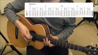 Basic Strumming Patterns On Guitar [upl. by Jeffers335]