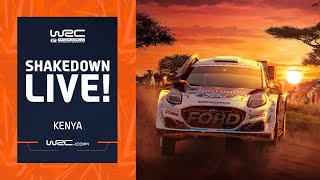 Shakedown LIVE  WRC Safari Rally Kenya 2024 [upl. by Josias]