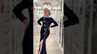 Sparkling in Badgley Mischka  NiKOL Johnson holidaystyle classicstyle [upl. by Yesnnyl132]