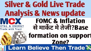 Silver amp Gold Live trade analysisprice actionNews Silver CommodityUS dataEnglish Subtitle [upl. by Boothman]