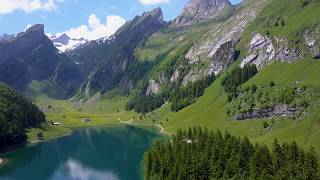 Seealpsee Switzerland  DJI Mavic Pro 4k Footage [upl. by Agatha]